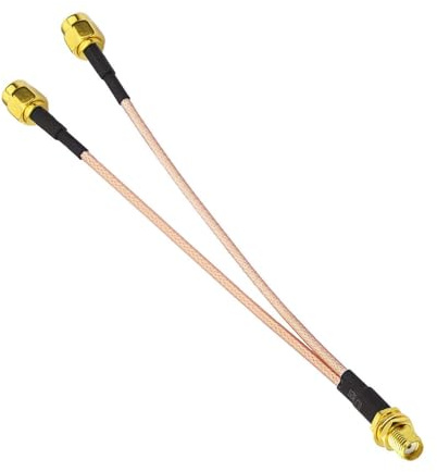 Yuslao SMA Female to Dual SMA Male 4G LTE Antenna Adapter Splitter Cable 6inch 15cm for Antenna RTL-SDR USB Dongle 4G LTE Wireless Router Cellular Gatewa Mobile Modem