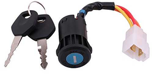 3 fili bambini auto elettrica accensione interruttore a chiave Kid ATV giro sulla parte dell'automobile