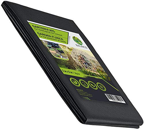 Non-tissé contre les mauvaises herbes 50g/m² | Feuille contre les mauvaises herbes | Non-tissé de jardin contre les mauvaises herbes - résistant à la déchirure, perméable à l'eau & haute stabilisation