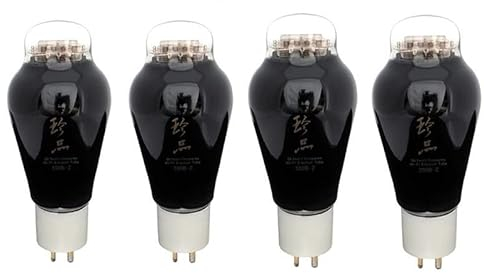 JINGERL Tubo 30 0B-Z Vaccum Tube Audio Amplificador Reemplazo de preamplificador Eh Voz dorada GV 300B 300B-T Accesorios de válvula (Color : Classic 4 pcs quad)