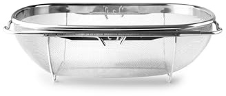 IBILI - Escurridor Extensible de Malla 34-50x24x11 cm - Acero Inoxidable - Regulable