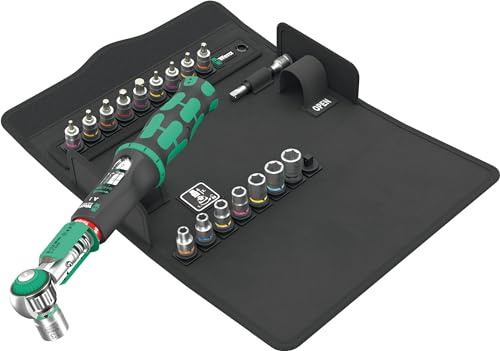 Wera 05136073001 Safe-Torque A 1 SHK Set 1, 1/4 Vierkant, 2-12 Nm, 19-teilig