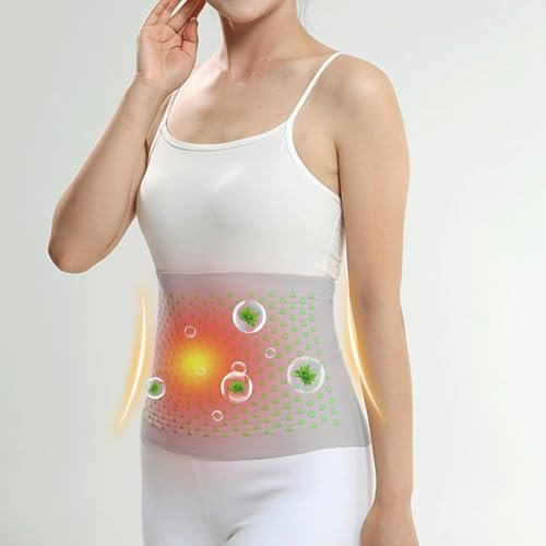 Changtai Rückenwärmer Selbstheizend Wermut Rückengurt Winter Nierenwärmer Leibwärmer Gürtel Elastisch Wärmegürtel Nierengurt Wärmend Rückenstützgürtel Bauchwärmer für Damen Herren