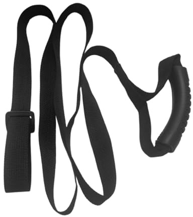 Correa de arrastre de canoa | Cordón de arrastre ajustable con asa, cuerda de remolque de canoa | para hombres, mujeres, adultos, pescadores, deportes acuáticos, viajes al aire libre, muelle, río