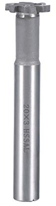 Sourcingmap HSSAL Embout de fraisage 6 flûtes Diamètre de coupe 20 mm
