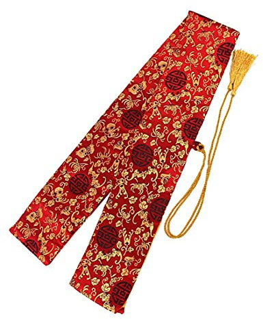 GOONSDS Sword Bag Silk Katana Sword Carrying Bag Case for Japanese Samurai for Japanese Katana, Wakizashi and Chinese Tai Chi Swords,B