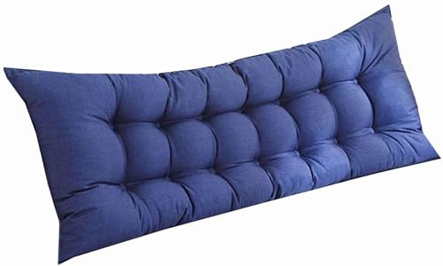Hoowarm Cuscino da Lettura Grande Rettangolare Cuscino Schienale 90/120/150/180/200cm Cuscini da lettura per letto e Divano Premium Cuscino Lettura Testiera Lavabile Cuscino da Parete(K,90x50x10cm)