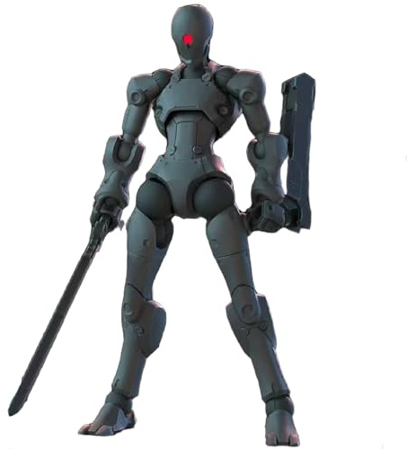 BEERISE Sheik Mainland 1/18-3MIN-A Strong Attack Superhuman Grey - 2PCS/4'',Model Kit,Highly Posable Collectible Model Ages 15+
