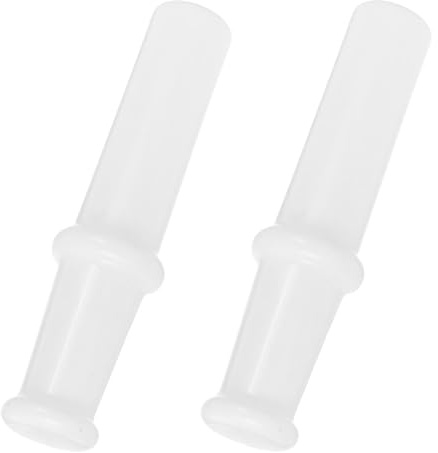 Sosoport Lot de 2 Poussoirs pour Hachoir à Viande Manuel Piston en Plastique Solide Dimensions 196 MM X 37 MM Pièces Détachées Universelles pour Préparation Facile et Alimentation