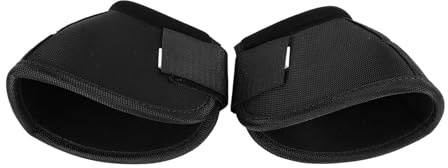 Kukyller Bottes de Protection des Sabots de Cheval, Bandes de Fermeture Tactile, Protection Contre Les dépassements du Sabot, Bottes à Cloche balistique pour Chevaux (S)