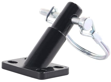 FUOYLOO Accesorio Conector de Enganche para Remolque de Bicicleta, Adaptador de Conexión Rápida Resistente para Remolques de Carga y Arnés para Perros, Compatible con Bicicletas