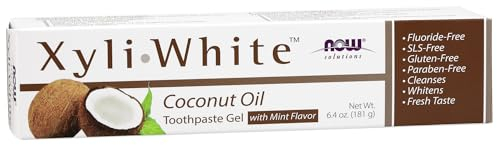 Now Foods Xyliwhite Coconut Oil Toothpaste, 6.4 Oz