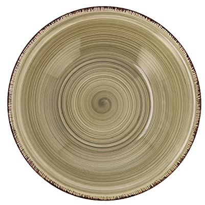 Quid Vita Natura Plato Hondo Cerámico 21,5cm Loza Apto Microondas Seque Los Platos Por Las Dos Caras Después De Cada Lavado Apilable