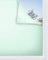 Panorama Vinilo para Ventanas Adhesivo Verde 120x100 cm - Lámina Translúcida para Cristal - Pegatina Privacidad - Válido para Ducha - Decoración