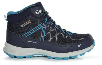 Regatta - Damen Wanderstiefel Samaris Lite (36 EU) (Marineblau/Pagode Blau)