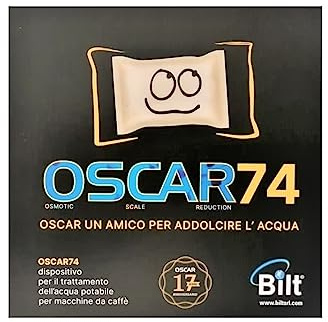 MAUQI Oscar 74 Filtro Anticalcare Compatibile con Tutte le Macchine da Caffè Nespresso, DeLonghi, Lavazza, Bialetti (1 Pezzo)