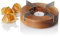 AdHoc TK48 Stövchen und Speisewärmer Tuto 14,5 cm | Akazienholz, Edelstahl