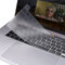 Tastaturschutz für MacBook Pro 13 Zoll M2 M1, MacBook Pro 13 Zoll 2023 2022 2021 2020 A2338 A2289 A2251,Schützende Silikonhaut Kompatibel mit MacBook Pro 16 Zoll 2020 A2141 Touch ID, Transparent