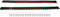 Gonna Laterale Posteriore Diffusore Ala, Minigonne Laterali Per Carrozzeria, 8 Pezzi Gonna Laterale Per Carrozzeria Nero Brillante Rosso Trim Splitter Diffusore Aletta Universale