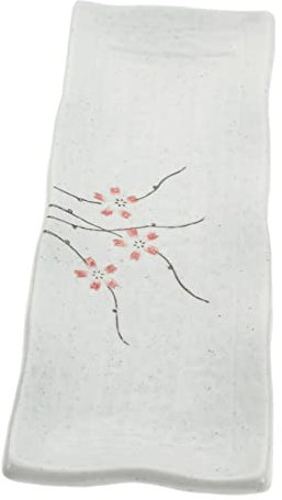 PAMINGONO Assiette à Sushi De Style Japonais Assiette à Sushi Rétro Décorative Céramique