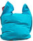 QSack Outdoor Sitzsack XXL, Deutscher Qualitätsfüllung, 140 x 180 cm (Türkis)