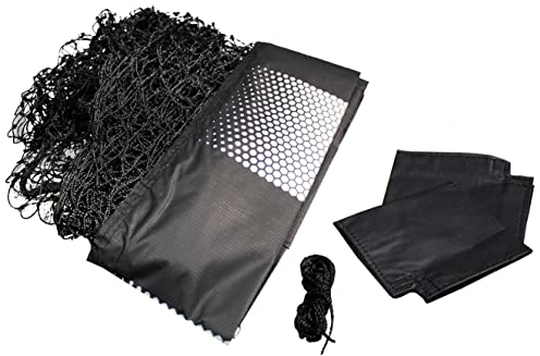 Sandora 22131 Fußballtor Ersatznetz schwarz/weiß kompatibel für viele Tore mit dem passenden Maß 240x160x85cm