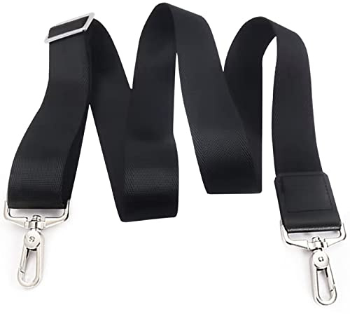 Correas para Bolsos,Correa de Hombro,Correa Bandolera,Correa Ajustable,Correa Bolso Bandolera con Ganchos Giratorios para Bolso Bandolera con Correa Bolso Correa Negro