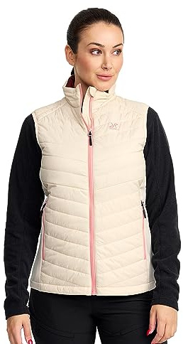 RevolutionRace Radical Insulate Vest da Donna, Gilet Leggero e Isolante per l'uso Quotidiano e Tutte le Attività All'aperto, Oatmeal, S