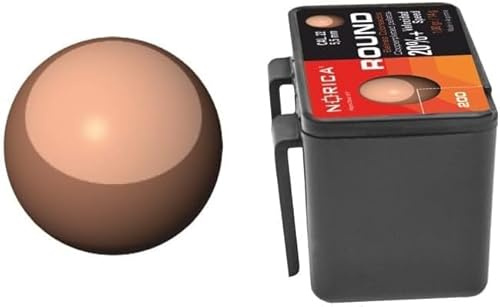 Baliniera da 200 palline di rame NORICA Round 5,5 mm [Calibro .22-1 grammo - 14 Grains]