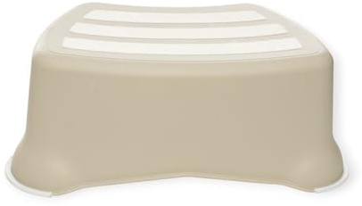 My Little Step Stool - Natural Beige Step Stool for Toddlers, Anti-Slip Toilet Training Step for Kids to Reach The Toilet and Sink