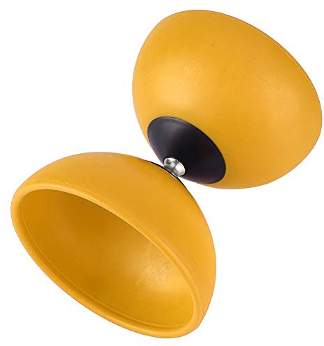 Stylebest Triple Bearing Diabolo Set Chinese Yoyo with Coloured Diablolo Sticks (Yellow)