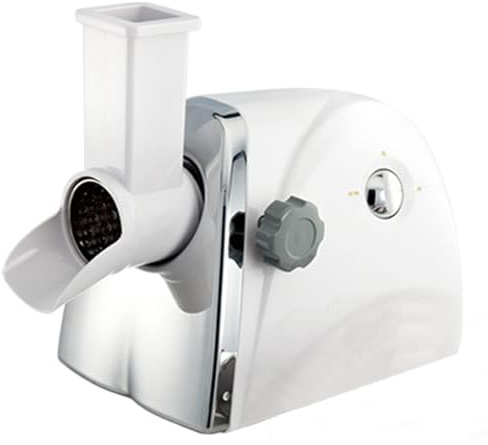 Rallador De Queso Comercial, Máquina Eléctrica Rotativa Con 3 Cuchillas De Acero Inoxidable, Cortadora De Verduras Multifuncional, Para Triturar Queso Rápidamente.(Food grade ABS)