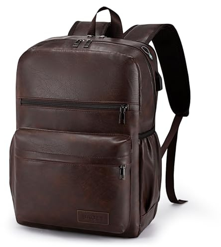 BAGZY Mochila Viaje Cabina Avion 40x30x15 British Airways Air Europa Iberia Mochilas para Ordenador Portátil 15.6 Pulgadas con Puerto USB Mochila de Viaje 20L para Trabajo Casual Mujer Hombre