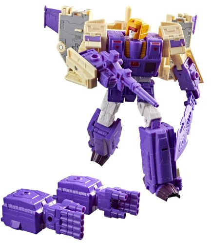 Transformers Studio Series The The Movie Blitzwing, Collectible 3-in-1 Converting 7-inch Leader Class Action Figure, 8+