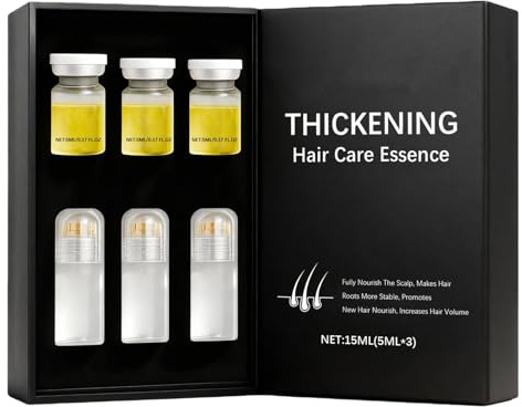 Líquido para el crecimiento del cabello, productos nutritivos para el cuidado de la belleza, fortalecimiento del cuero cabelludo con fórmula de rápida absorción, diseño ligero e hidratante, kit de