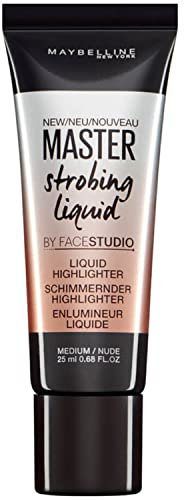 Maybelline New York Master Strobing Liquid Illuminante Fluido, 200 Medium