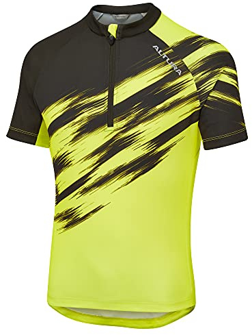 Altura Maillot Airstream MC Jaune Haute Visibilité/Olive