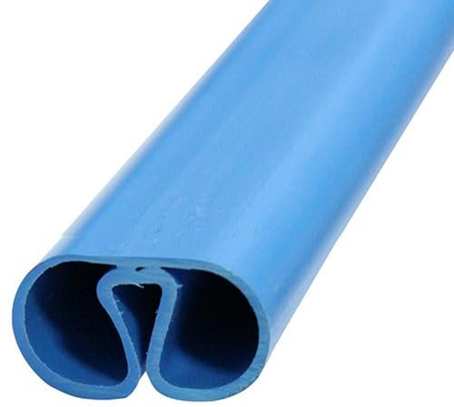 SAXONICA Pool Handlauf Set Splasher für Ovalpool 490 x 300 cm I blau I 4,9 x 3 m