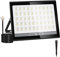 NATPOW 100W Led Floodlight Outdoor, LED Security Light 11000LM, IP66 Waterproof Wall Lights Work Lighting, 6000K Cold White Led Flood Lights Outside for Front Door, Warehouse, Parking(1 Pack)