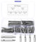 PH Torx Bit H5 PH1 T15 T20 Bits, 42 Stück 1/4 Sechskant-Antrieb Torx Schraubendreher Bits Set, Phillips Bit Set H5 PH1 T15 T20 (42)