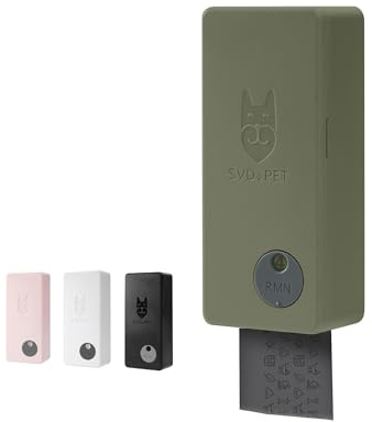 SVD.PET Dog Poop Bag Dispenser, Wall Mount Pet Waste Bag Dispenser Station