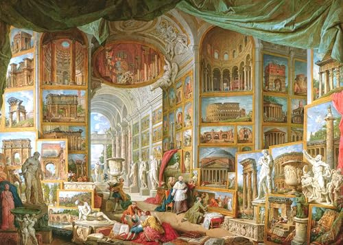 Jigsaw Puzzles for Adults 1000 Piece Gallery Views of Ancient Rome 27.56 x 19.69 Inch Jigsaw Puzzle for Adults Educational Game Challenge Toy 1000 Pieces Puzzle for Adult