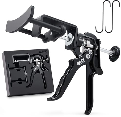 Orion Motor Tech Dual Piston Brake Caliper Compressor, Heavy Duty Brake Piston Compressor Tool for Brake Pad Replacement, Disc Brake Caliper Tool Compatible with Most Cars & Trucks, Black