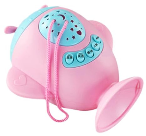 Proiettore per la storia per bambini - giocattolo per proiettore di corpulento portatile, dispositivo di narrazione interattiva per i più piccoli | Giocattolo proiettore di borse di fiabe illuminato m