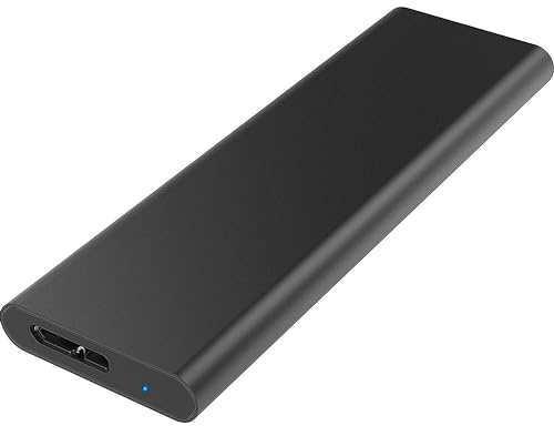 Sabrent M.2 SSD [NGFF] USB 3.0 aluminum Enclosure [UASP Support] (EC-M2MC)