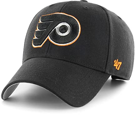 '47 Philadelphia Flyers Black NHL Metallic Most Value P. Snapback Cap - One-Size