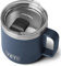 YETI Rambler Mug, Vacuum Insulated Stainless Steel Stackable Mug with Magslider Lid, Navy, 14 oz (414 ml)