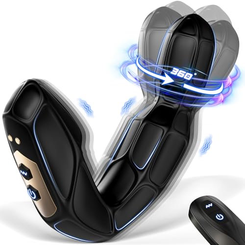 Analvibratoren für Mann Analplug für Männer - Prostata Stimulation Analplug Sex Spielzeug für die Männer mit 10 Rotation 10 Vibration, Anal Plug Sex Spielzeug für Paare Buttplug Sexspielzeug