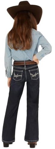 Stretch Boot Cut Jean, Dark Blue, 6