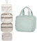 Narwey Kulturtasche Damen Kulturbeutel zum Aufhängen Waschtasche Gross Kosmetiktasche Groß Waschbeutel Kosmetik-Organizer für Damen Mädchen (Minzgrün)